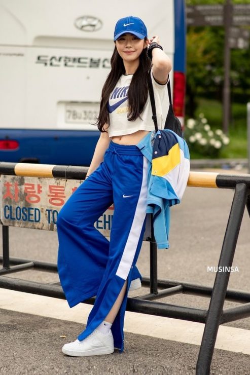 棒球帽穿搭　夏天